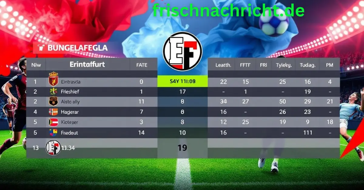 Eintracht Frankfurt Bundesliga Tabelle