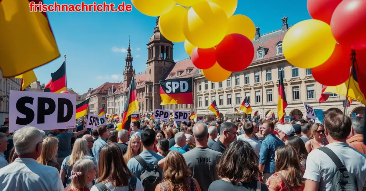Olaf Scholz Wahlkampf in Sachsen