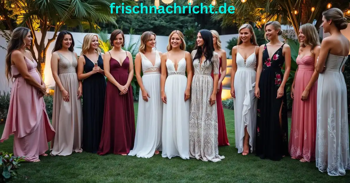 Lange Kleider für Hochzeitsgäste
