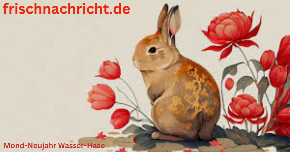 Mond-Neujahr Wasser-Hase