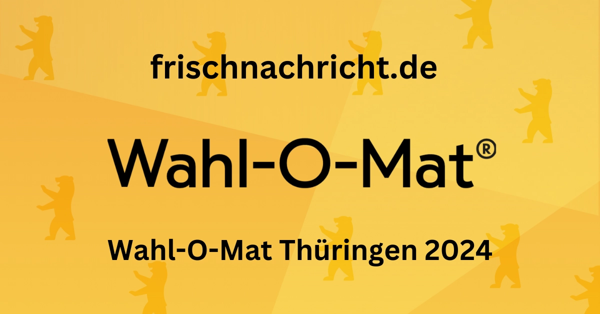 Wahl-O-Mat Thüringen 2024